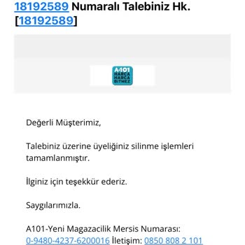 A101 Online Üyelik Bilgilerimi Güncelleyemiyorum, Sorunlar Çözülmüyor