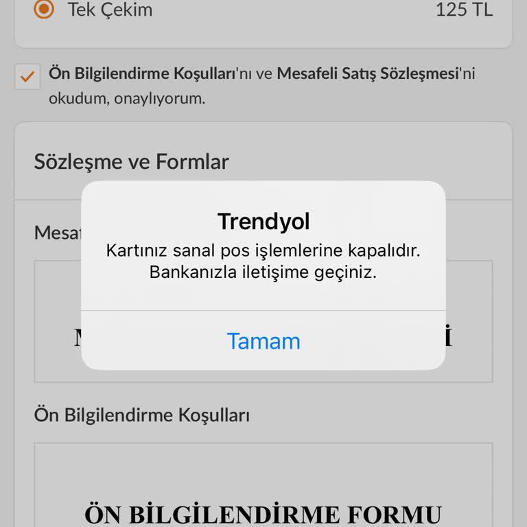 Paycell Sanal Kart Trendyol'da Kullanılamıyor, Müşteri Hizmetleri Çözüm Sunamıyor