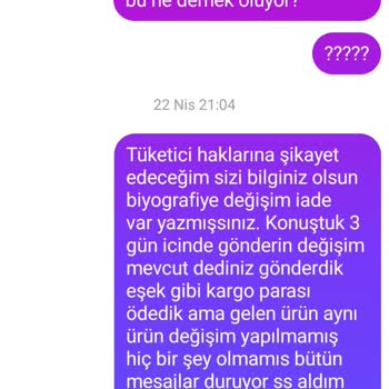 Değişim Sözü Tutulmadı, Mağdur Edildik