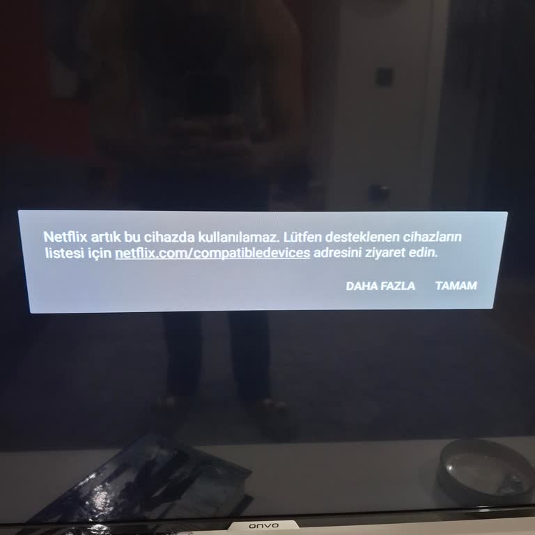 Onvo Smart TV'de Netflix Sorunu Ve Yetersiz Müşteri Hizmeti