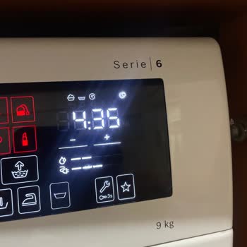 Bosch Çamaşır Makinesi Hata Kodu Ve Kilit Sorunu Nedeniyle Çalışmıyor