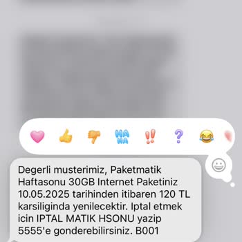 Satın Alınan İnternet Paketi Kullanılamıyor, Müşteri Hizmetleri Sorunu Çözmüyor