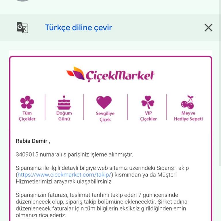 Sipariş Zamanında Teslim Edilmedi, Müşteri Hizmetlerine Ulaşılamıyor