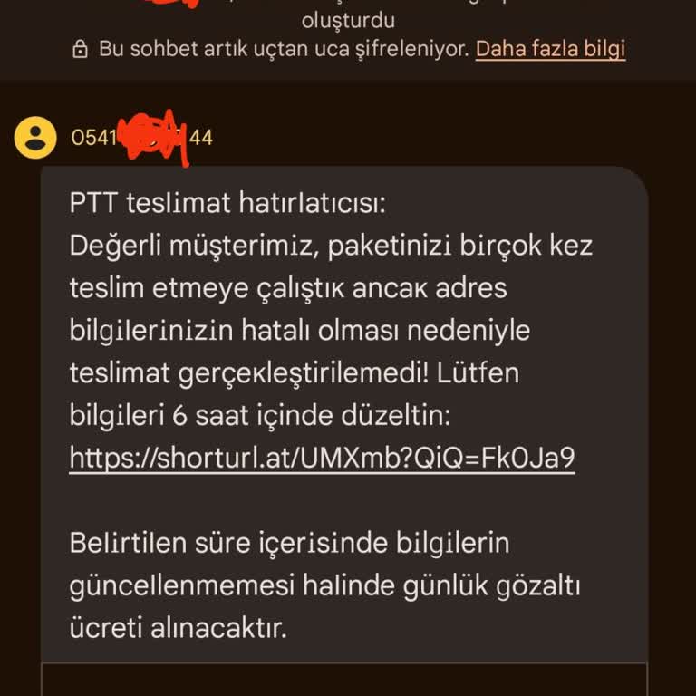 PTT Adıyla İzinsiz Grup Mesajı Ve Kişisel Veri İhlali Mağduriyeti