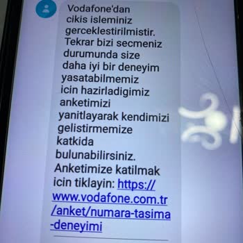 Hattımı Taşıdıktan Sonra Haksız Fatura Ve Anket Mesajı Geldi