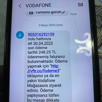 Hattımı Taşıdıktan Sonra Haksız Fatura Ve Anket Mesajı Geldi