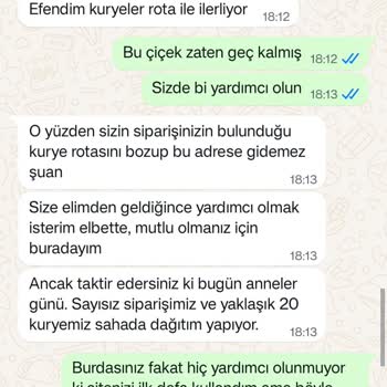 Siparişim Geç Teslim Edildi, Ürün Beklentimi Karşılamadı