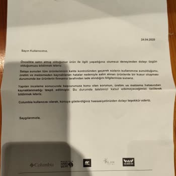 Pahalı Mont Su Geçirdi, Mağaza Sorumluluk Almadı Müşteri Mağdur Oldu