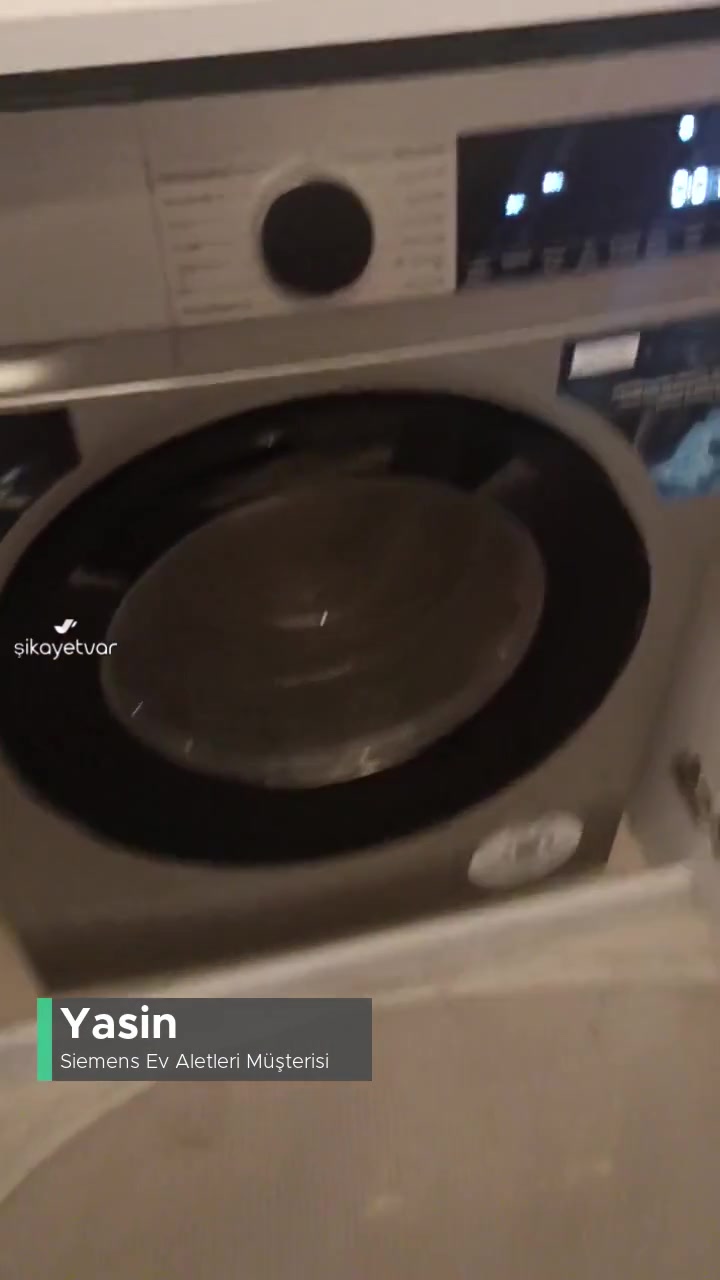 Sıkamayan Ve Yüksek Sesli Çalışan Siemens Çamaşır Makinesi! videonun kapak resmi