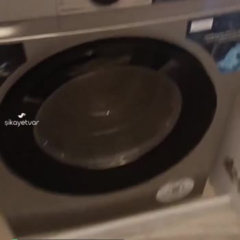 Sıkamayan Ve Yüksek Sesli Çalışan Siemens Çamaşır Makinesi!