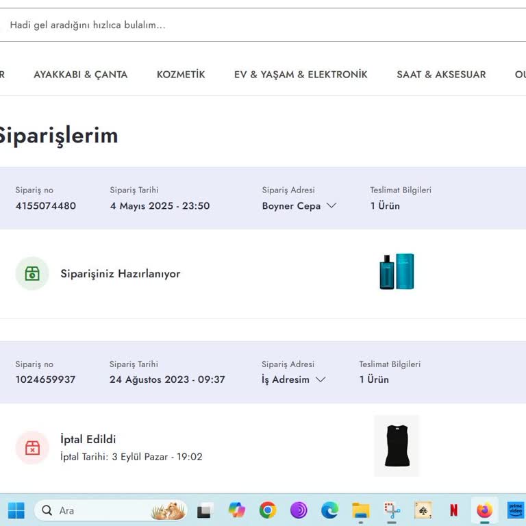 Anneler Günü Hediyesi Boyner'den Zamanında Teslim Edilmedi, Mağazada Da Çözüm Yok