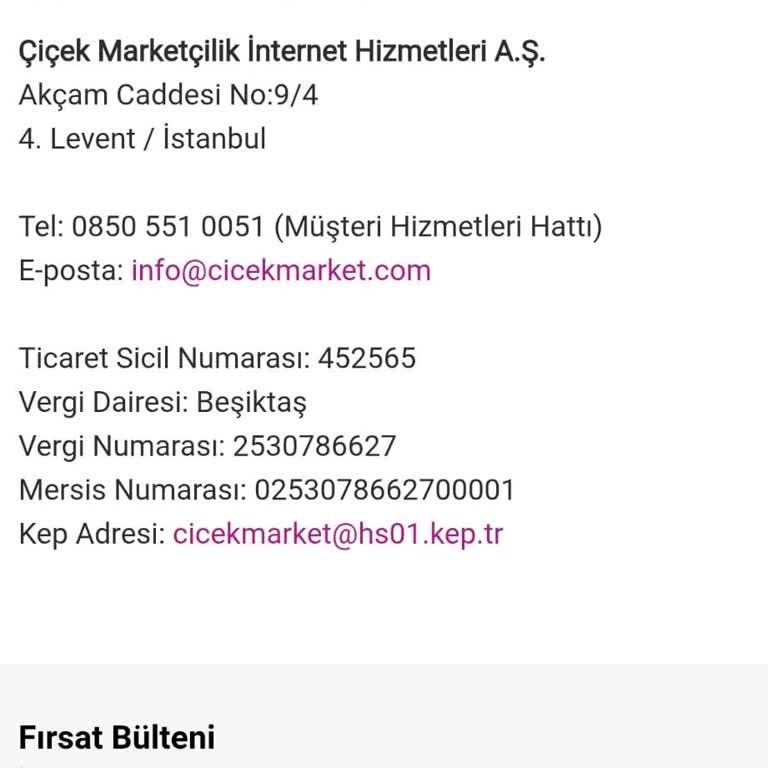 Anneler Günü Siparişi Zamanında Teslim Edilmedi, Müşteri Hizmetlerine Ulaşılamıyor