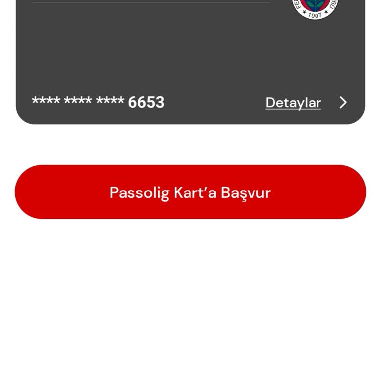 Başvuru Aşamasındaki Passolig Kartımı İptal Edemiyorum, Para İadesi İstiyorum