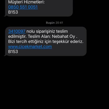 Sipariş Edilen Çiçeğin Teslim Edilmemesi Ve İletişim Sorunu