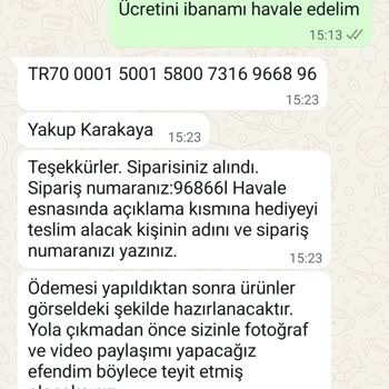 Sipariş Sonrası İletişim Kesildi Mağduriyet Yaşadık