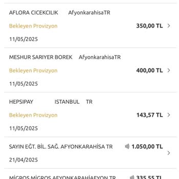 Hesap Kesim Tarihi Sorunu Nedeniyle Yanlış Alışveriş İşlemi