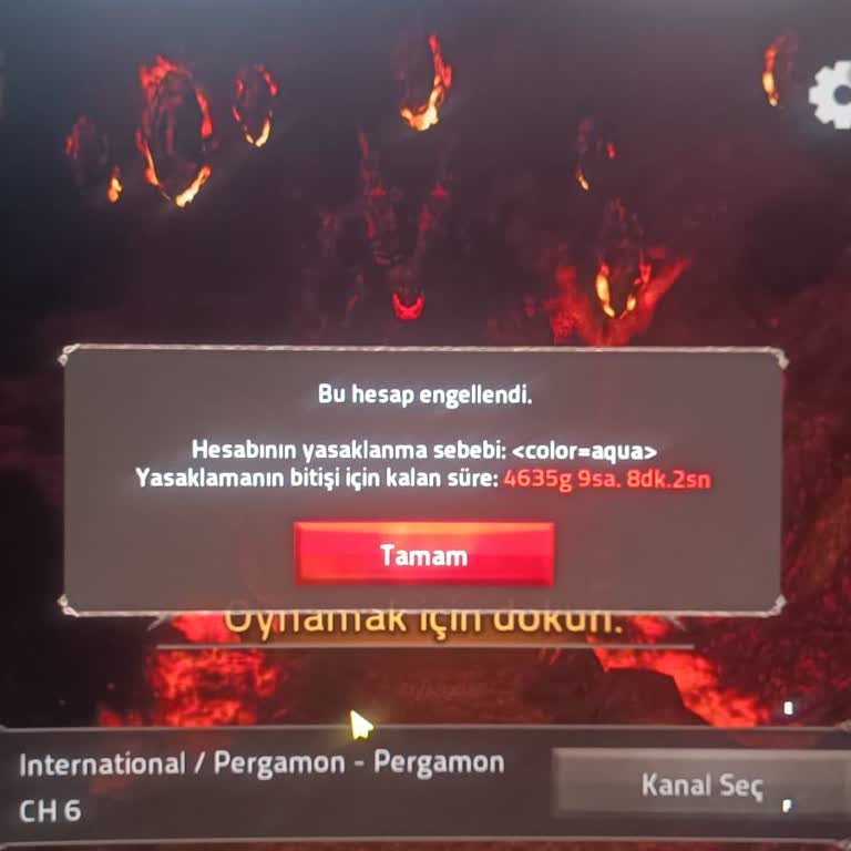 Haksız Hesap Engellemesiyle Karşılaştım