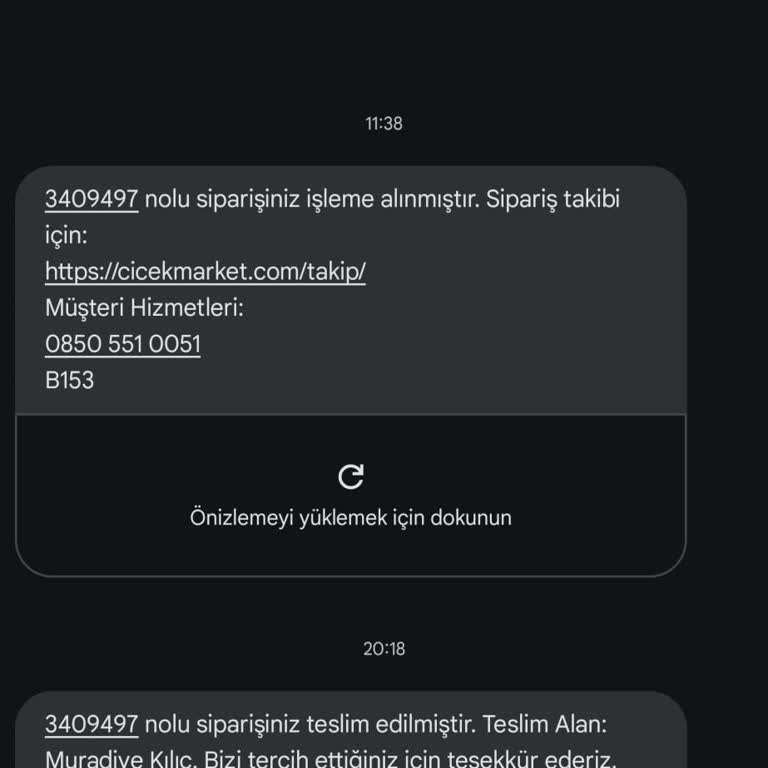 Teslim Edilmeyen Sipariş Ve İletişim Sorunu
