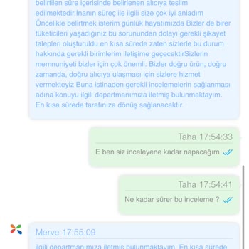 Teslim Edilmeyen Anneler Günü Siparişi Ve Yetersiz Müşteri Desteği