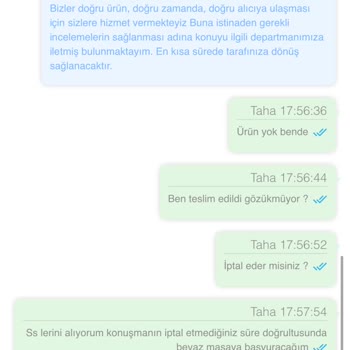 Teslim Edilmeyen Anneler Günü Siparişi Ve Yetersiz Müşteri Desteği