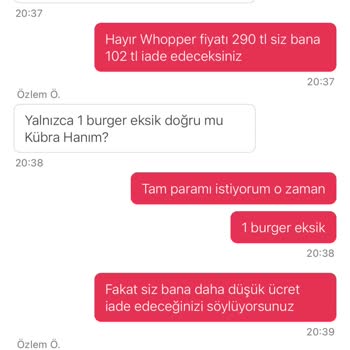 Eksik Ürün Ve Yetersiz İade Sorunu