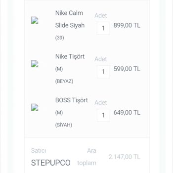Stepup 1 Hafta Oldu Daha Gelmedi