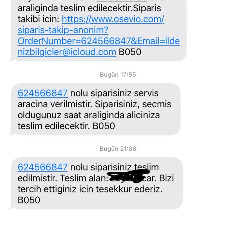Teslim Edilmeyen Sipariş Ve Yetersiz Müşteri Hizmetleri Deneyimi