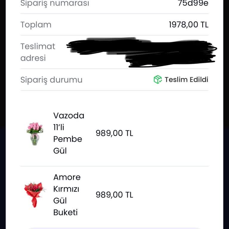 Anneler Günü Siparişimde Yanlış Ve Bayat Ürün Teslimatı