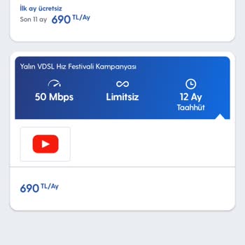 VDSL 50 Mbps İnternet Fiyatlarına Enflasyonun Üzerinde Zam Yapılması