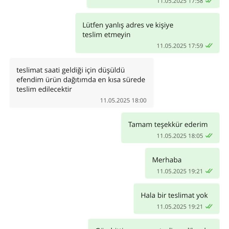 Anneler Günü Çiçeği Teslim Edilmedi, Teslim Edildi Olarak Gösterildi