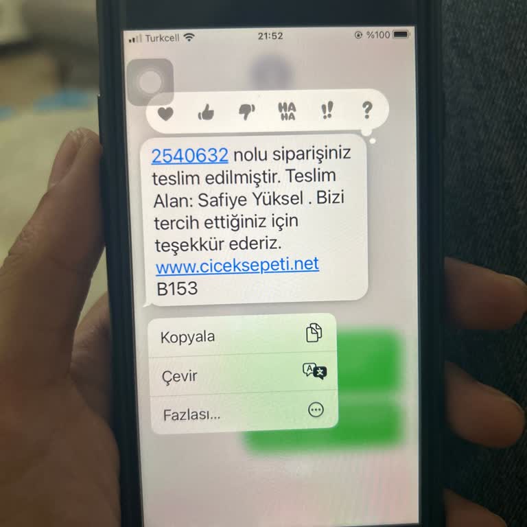 Ciceksepeti.net Yanlış Gönderilen Çiçek Teslim Edilmedi, Para İadesi De Sağlanmadı