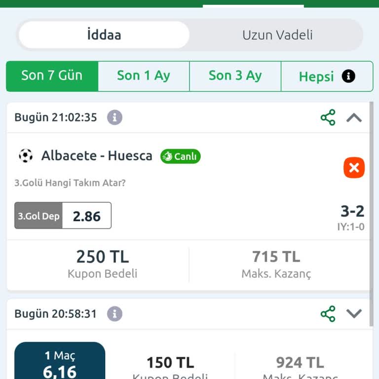 Bilyoner Kazandığım Kupon Haksız Şekilde Kaybedildi