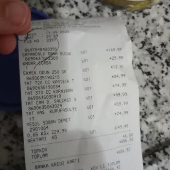 Tat Turşu Ürününde Yabancı Madde Şoku