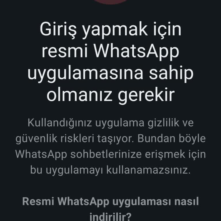 WhatsApp Uygulamasında Sürekli Giriş Sorunu Ve Erişim Engeli