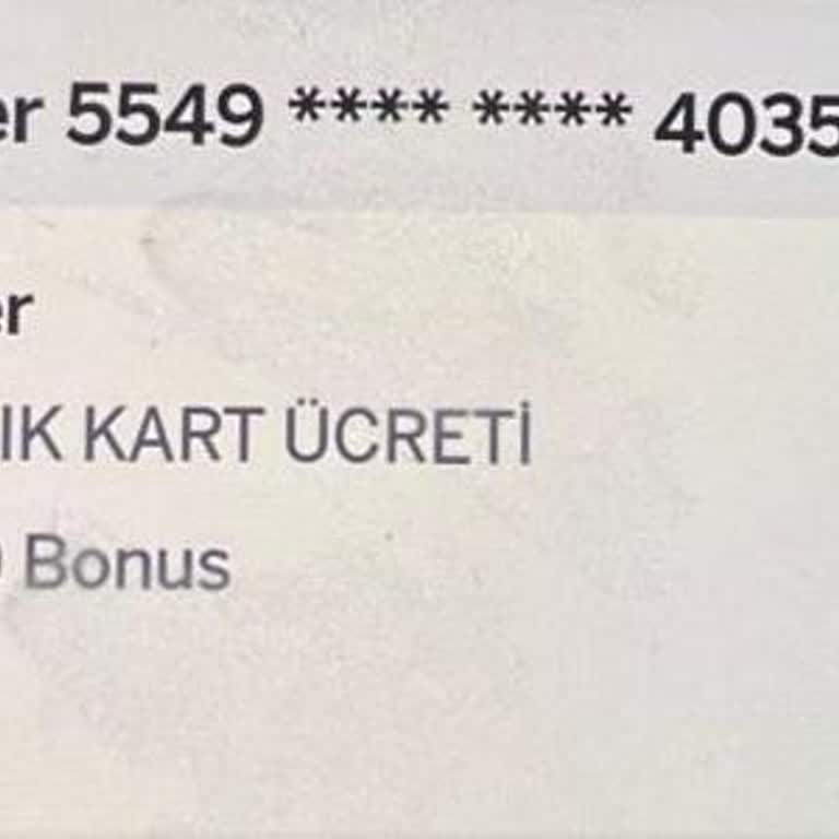 Garanti BBVA'nın Kart Aidatı Uygulamasından Duyulan Rahatsızlık