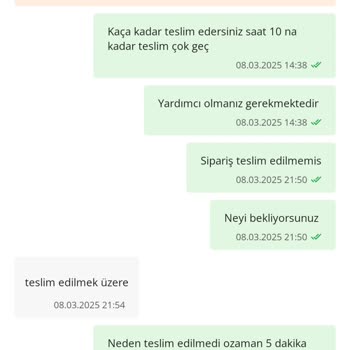 Çiçek Sepeti'nden Aldığım Siparişte Sorunlar Ve Satıcıdan Olumsuz Davranış