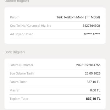 Abonelik Sonrası Beklenmedik Yüksek Fatura Şoku