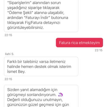 Eksik Ve Geç Gelen Siparişe Yetersiz İade Ve Açıklama