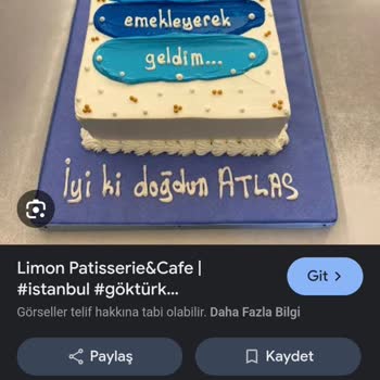 Doğum Günü Pastası Hayal Kırıklığı