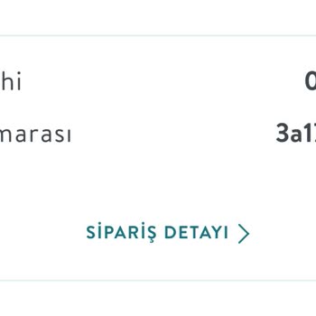 Sipariş Edilen Şifonyer Ve Hediye Ürün Teslim Edilmedi