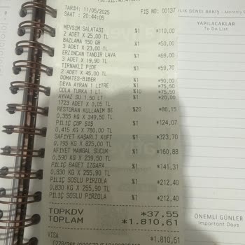 Fazladan Ücret Alındı, Fişte Hatalı Tutar