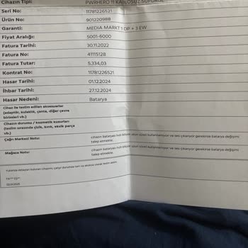 Media Markt Tineco Süpürge Mağduriyeti Ve Garanti Sorunu