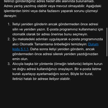 Sipariş Sonrası İletişim Sorunu Ve Güvensizlik
