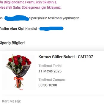 Anneler Günü Siparişim Geç Teslim Edildi, Müşteri Hizmetleri Yanıtsız Kaldı