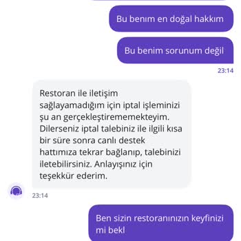 Sipariş Gecikmesi Ve İptal Talebinde Yaşanan Sorun