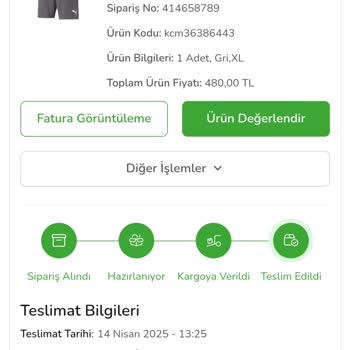 Yanlış Ürün İadesi Sonrası Param Eksik İade Edildi