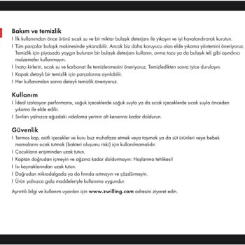 Zwilling Bulaşık Makinesinde Yıkanınca Termosun Kaplaması Soyuldu
