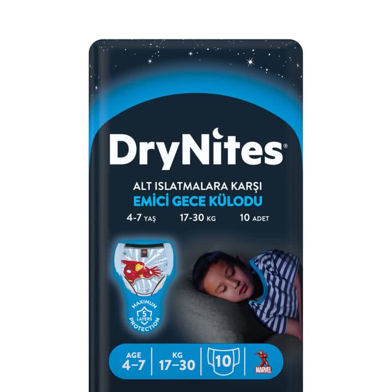 Huggies Drynites Gece Bezi Sızıntı Yapıyor, Yatağı Korumuyor