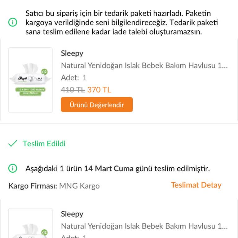 Selvi & Bazaar Eksik Ürün Gönderimi ve Çözülmeyen Mağduriyet