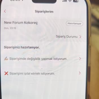 Yemek Sepeti Siparişim Bir Saattir Gelmedi İptal De Edemiyorum